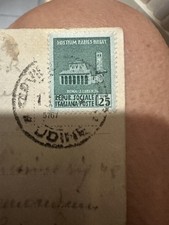 intero postale Francobollo REPUBBLICA SOCIALE ITALIANA rsi annullo timbro udine