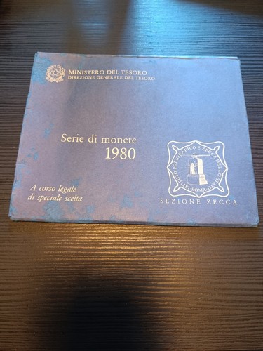 Italia serie zecca - serie, 1980