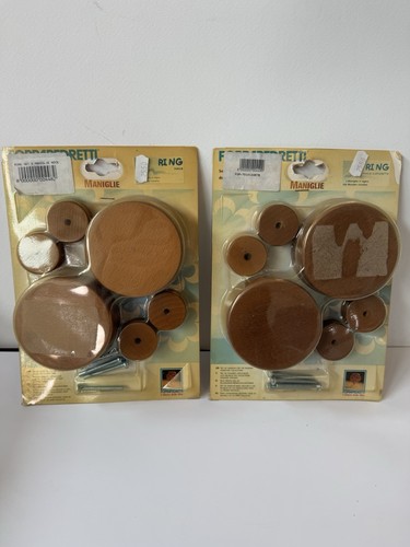 Set maniglie legno noce - maniglie,