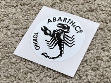 Free shipping ABARTH CO TORINO