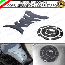 KIT CARBON COPRI SERBATOIO + COPRI TAPPO BENZINA PER HONDA CBF 600 (2007-2012) S