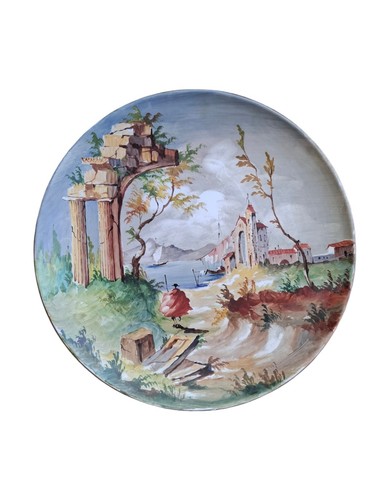 Cantagalli piatto decorato - cantagalli,