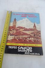 programma piloti Rally internazionale 100000 Trabucchi Saluzzo 1977 Stratos