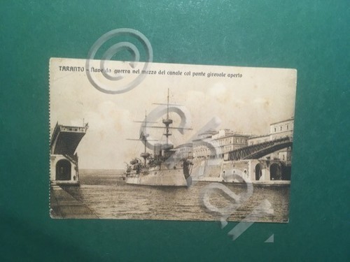 Cartolina taranto nave da - cartolina,