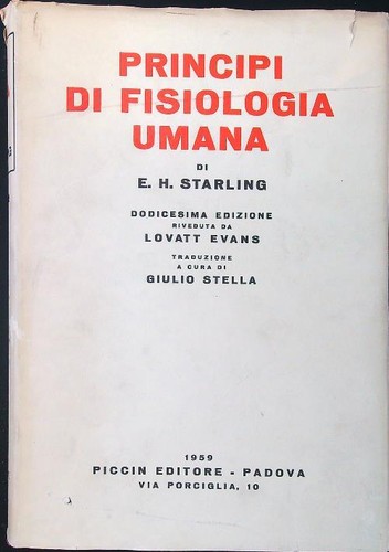 Principi fisiologia umana - fisiologia,