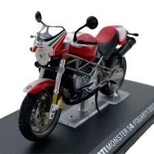 Modellino Moto Atlas Edicola 1/24 Ducati Monster S4 Fogarty 2002