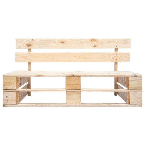 Panca giardino pallet in - panca,