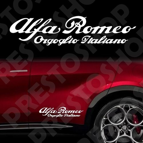 Kit adesivi alfa romeo logo - adesivi,