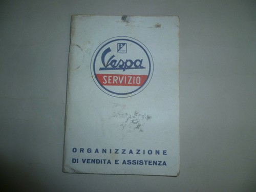 Vespa piaggio servizio - vespa,