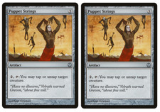 MTG - 2 x Puppet Strings -