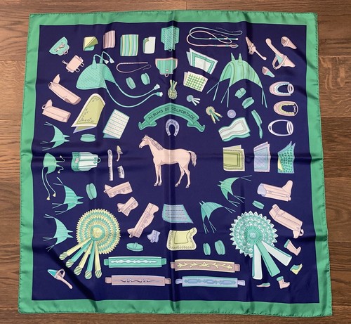 Rare hermes silk scarf carre - scarf,