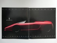 Clipping Pubblicità Advertising FERRARI MYTHOS PININFARINA Tradizione del Nuovo