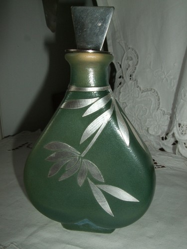 Bottiglia verde cristallo - bottiglia,