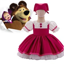 Masha e l'Orso vestito cosplay