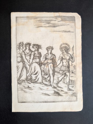 Quattro grazie con apollo - con, dei