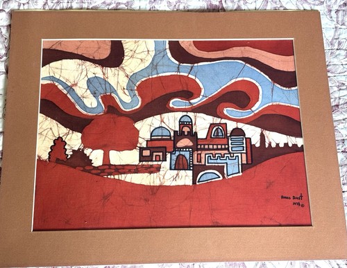 Quadro originale batik - batik, su