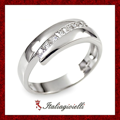 Sontuoso anello fascia in - a,