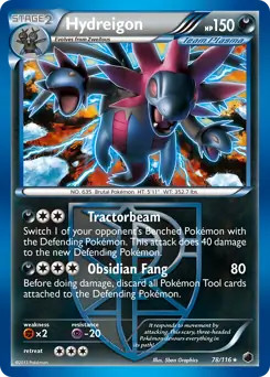 Hydreigon 116 pokemon - hydreigon, 78/116