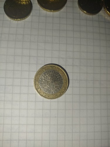 Moneta rara euro francese - 1,