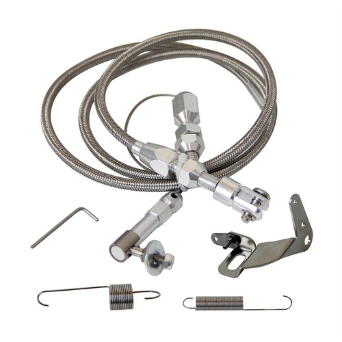 Set cavo acceleratore molla - cavo, e