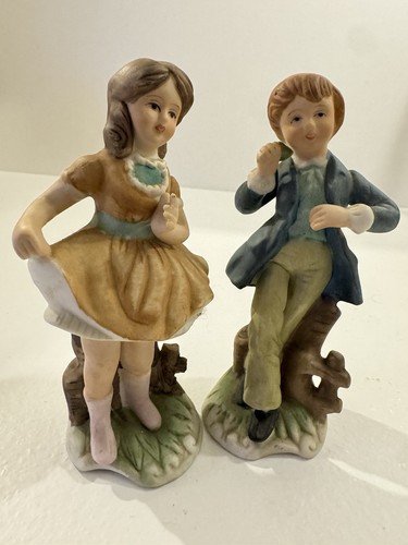 Coppia statuine capodimonte - coppia,