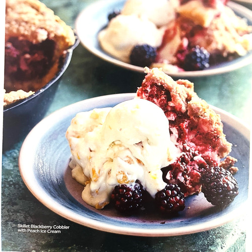 Skillet blueberry cobbler bon - skillet,