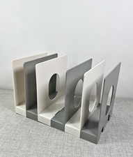 MEYERS SYSTEMRACK 66 PORTA DISCHI MODULARE PLASTICA VINTAGE MADE IN ENGLAND