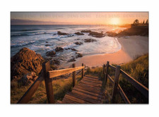 Arte da parete tela spiaggia