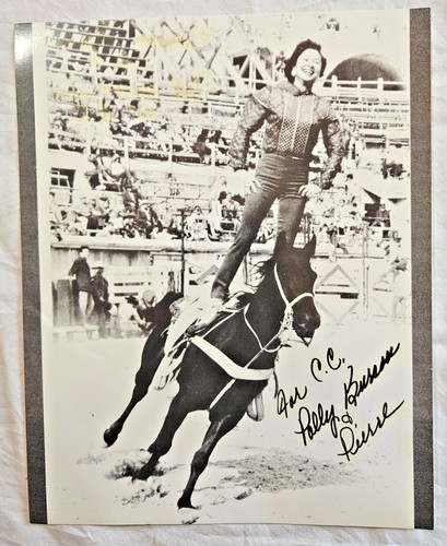 Polly burson firmato 8x10 - burson,