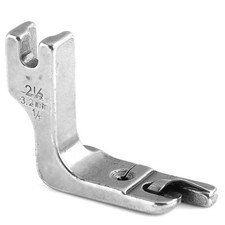 Akozon piedini macchina da cucire industriale piedino orlatore universale ad A