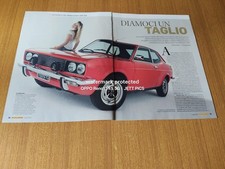 FIAT 128 SPORT COUPE L 1100 DEL 1973 AUTO CARATTERISTICHE DATI ARTICOLO VINTAGE