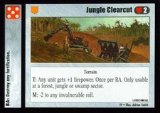 Jungle Clearcut - Invasion: Verdicon - Warhammer 40K CCG