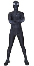 spiderman black costume adult