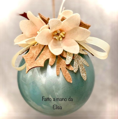 Sfera natalizia artigianale