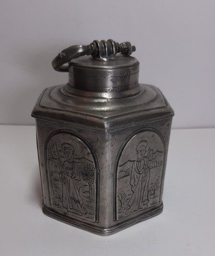 Antica scatola esagonale - antica,