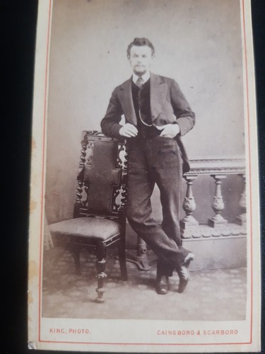 Cdv dapper man - by, king