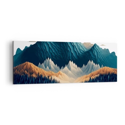 Quadro tela 140x50cm - tela, 3d