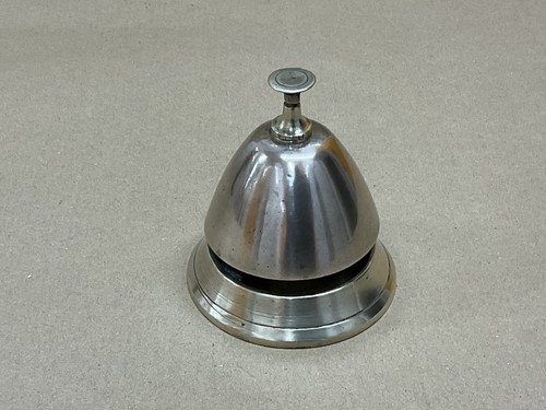 Antique brass reception bell - antique,