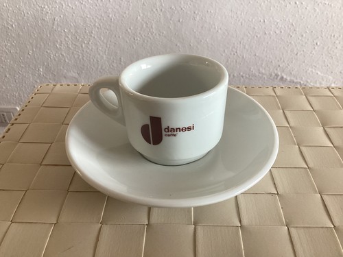 Tazzina caffe danesi bianca - da,
