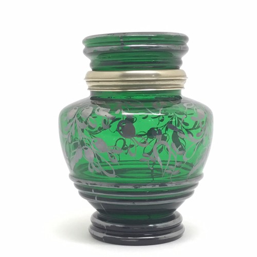 Vaso vetro empoli verde - di,