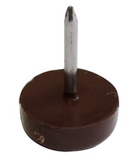 100x Piedini con chiodo Ø15mm