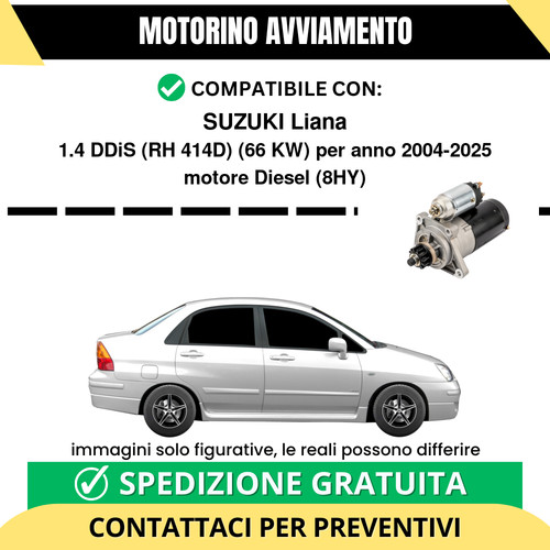 Motorino avviamento suzuki - avviamento,