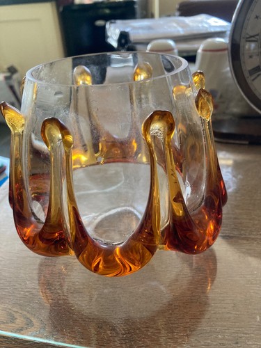 Murano glass drip light shade - murano,