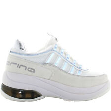 Fornarina donna sneakers con zeppa UP WHITE P25