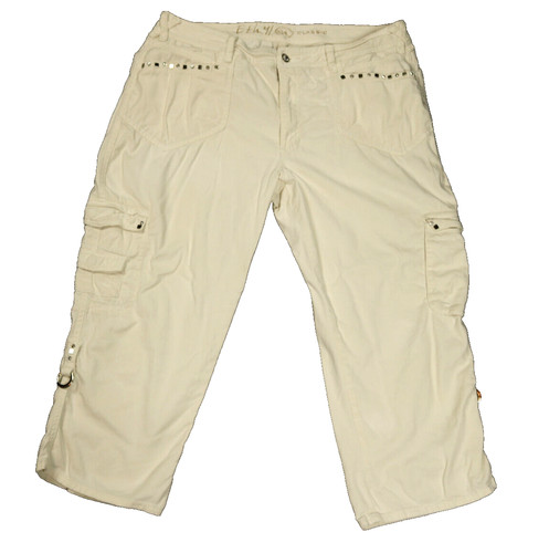 Pantaloni capri cargo etilico - capri,