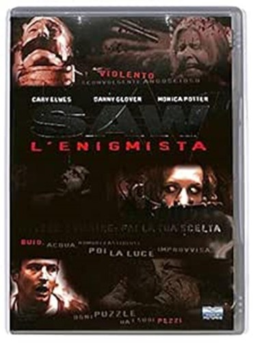Dvd saw enigmista con cary - dvd, l'enigmista