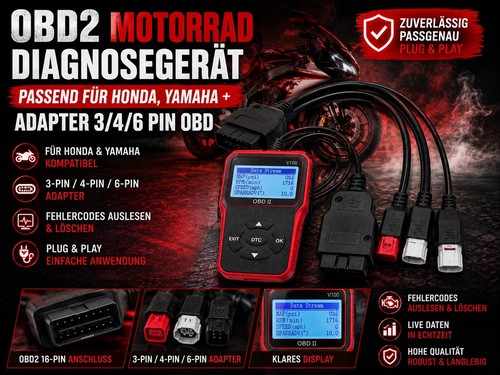 Dispositivo diagnostico moto
