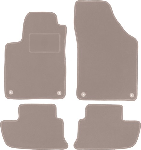 Tappetini velluto beige - in,