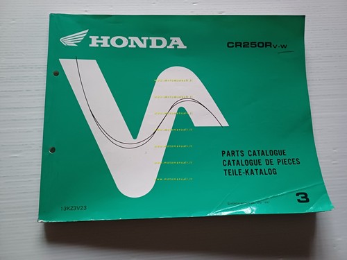 Honda 250 1997 - honda, catalogo