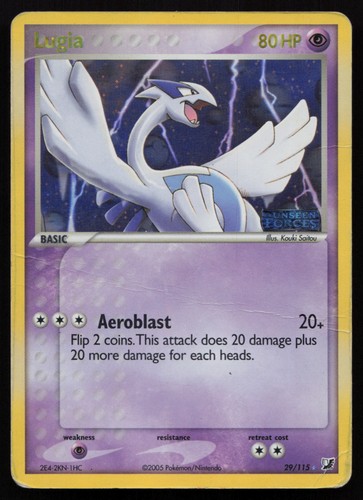 Pokemon tcg lugia 115 - tcg, poor